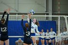 VB vs MHC  Wheaton Women's Volleyball vs Mount Holyoke College. - Photo by Keith Nordstrom : Wheaton, Volleyball, VB